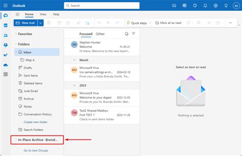 enable inplace archive office 365|Manage email storage with online archive mailboxes.